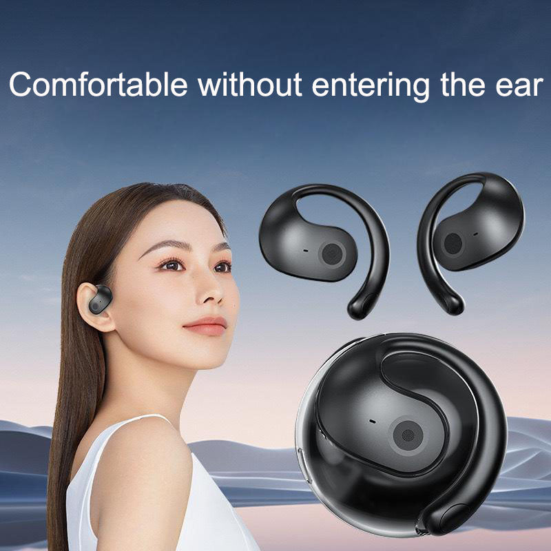 T2 Little Coconut Ball Bluetooth Earphones Open No In Ear Strap High Sound Quality Wireless Earphones Bluetooth 5.4 - Korvel