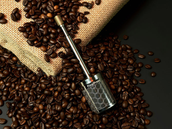 FinalPress Coffee inf Infuser Stainless Steel Filter Coffee Machine Drip Bags Infuser Portable Brewer for Hot Cold Filter Holder - Korvel