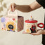 Charming Cartoon Cat Mug with Lid - Perfect Gift for Any Occasion