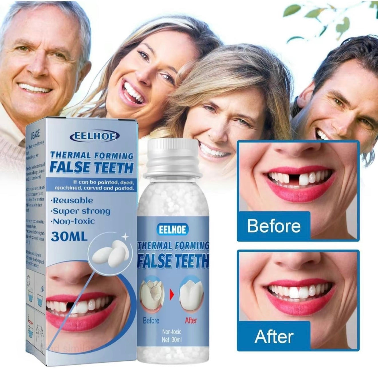 ToothMend Kit - Temporary Dental Repair Solution