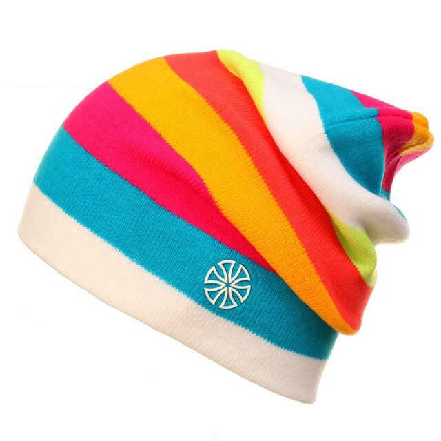 Bonnet Tricot Rayé Premium pour Activités de Plein Air