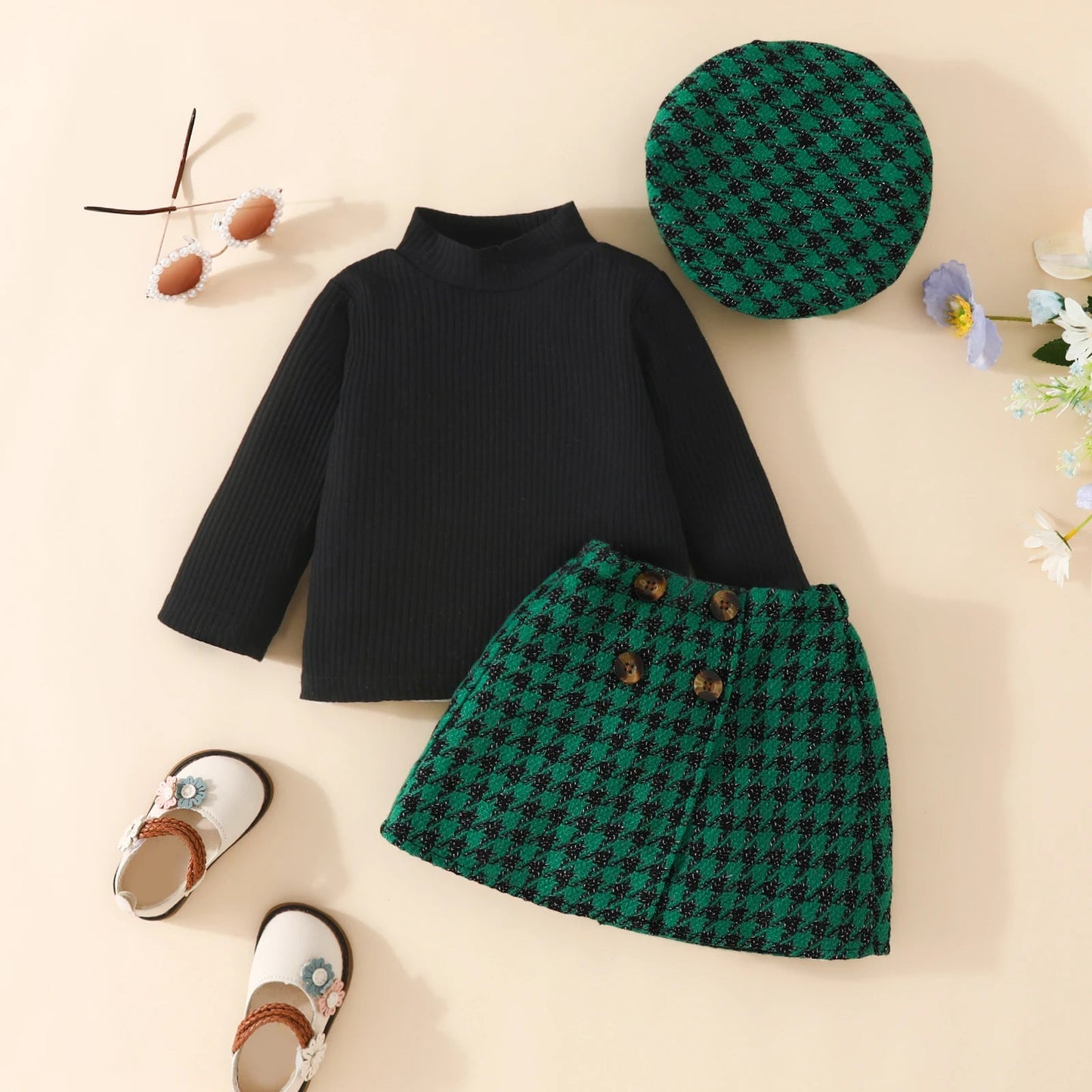 Conjunto de Ropa de Navidad ma&baby para Niñas (6M-3Y)