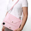 Suitable for iPad Pro 2020 Pen Slot Shoulder Strap Tablet Leather Case Air5 Handle Strap Handheld Flip Stand Protective Case - Korvel