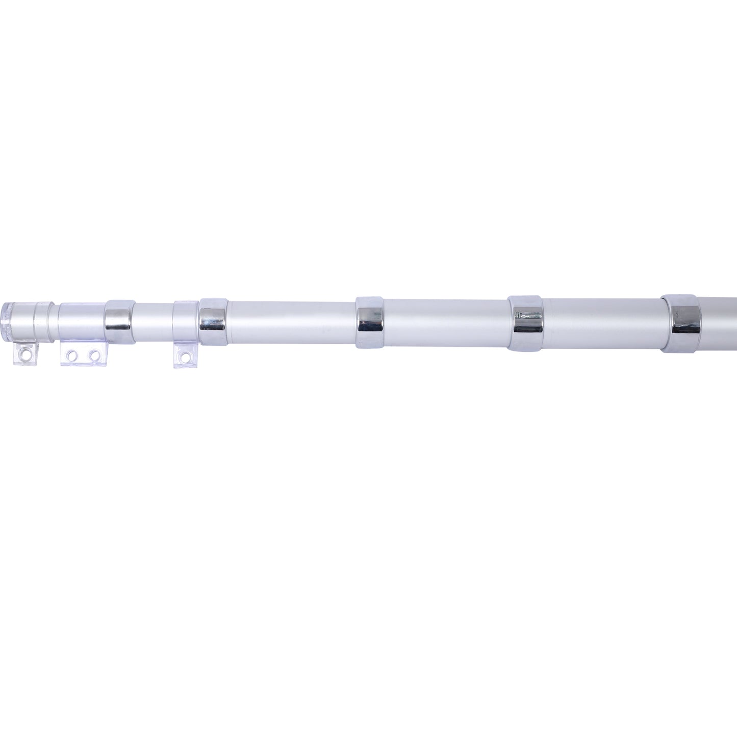 25FT segmented flagpole kit, ultra thick heavy-duty aluminum flagpole with top ball outdoor embedded flagpole - Korvel