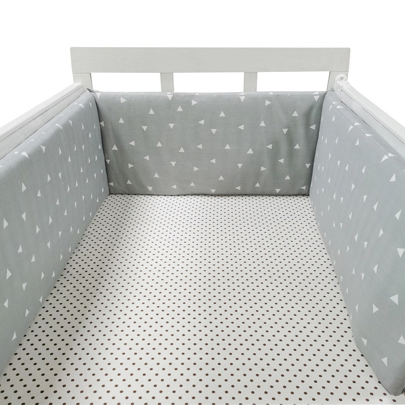 Baby Four Seasons Bed Fence Baby Children Anti fall Cotton Bed Fence Cotton Baby Bed Protective Fence - Korvel