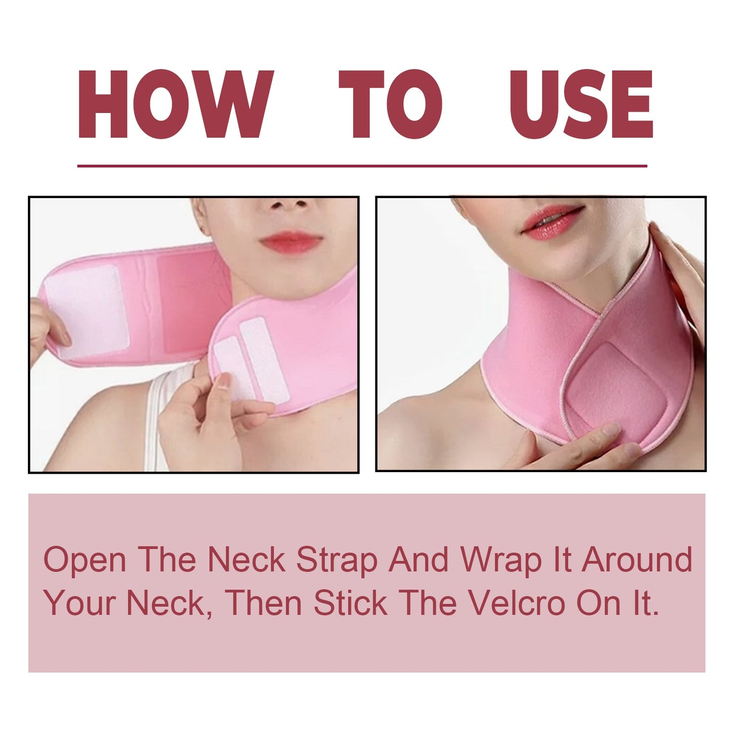 Health Neck Strap, Relieve Body Fatigue Pressure Relax Neck Sugar Comfort Health Care - Korvel