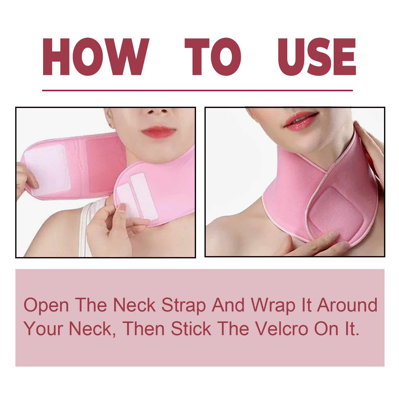 Health Neck Strap, Relieve Body Fatigue Pressure Relax Neck Sugar Comfort Health Care - Korvel