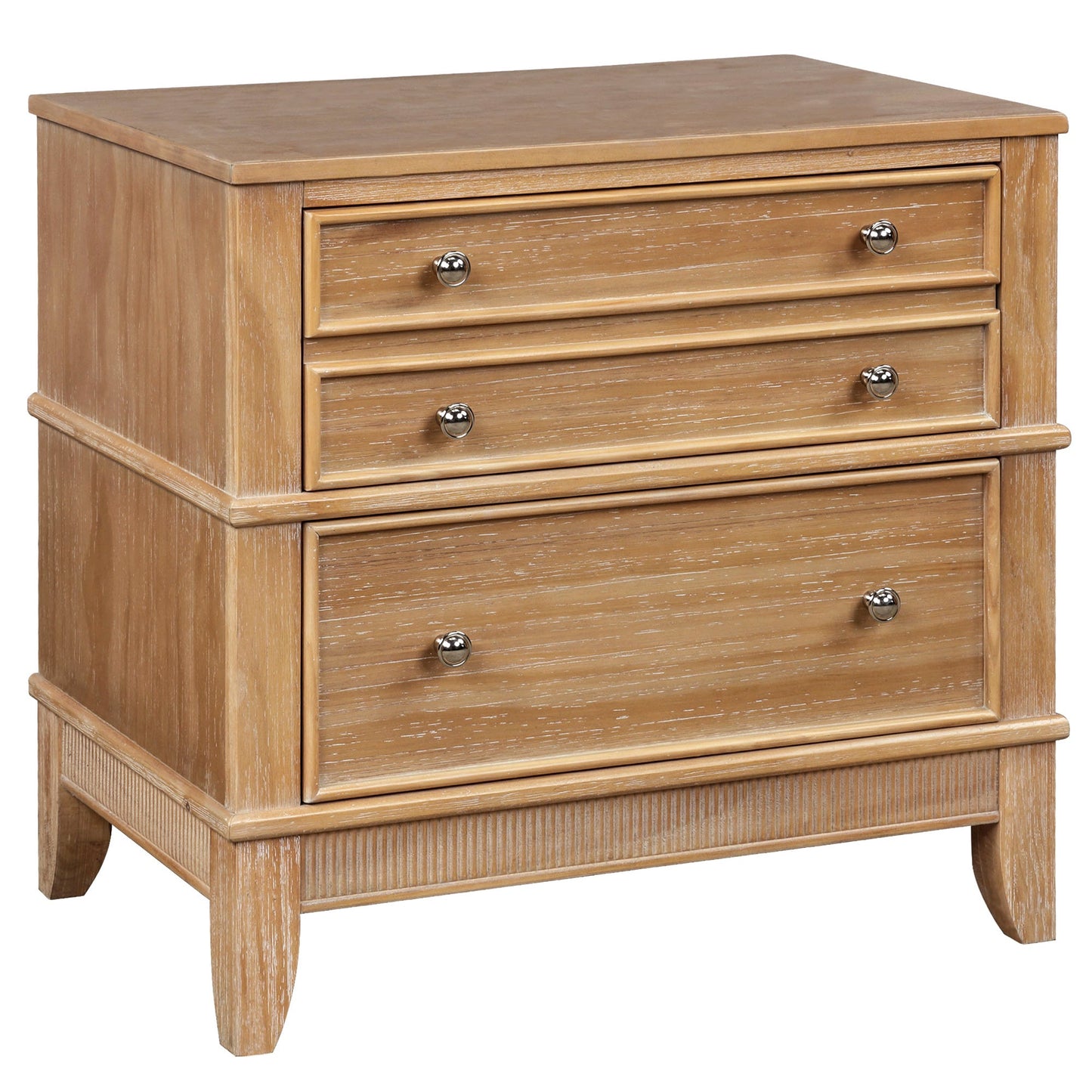 Hazel 3-Drawer Hazel 3-Drawer Side Table for Living Room Hallway Entryway - Korvel