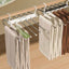 FoldSpace Pants Hanger - 6-Layer Space-Saving Organizer