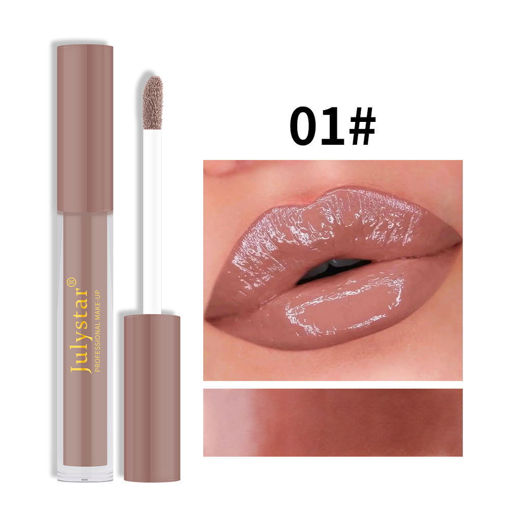 Waterlight Mirror Colorless Lip Glaze Female Pearlescent Transparent Moisturizing Lip Honey - Korvel