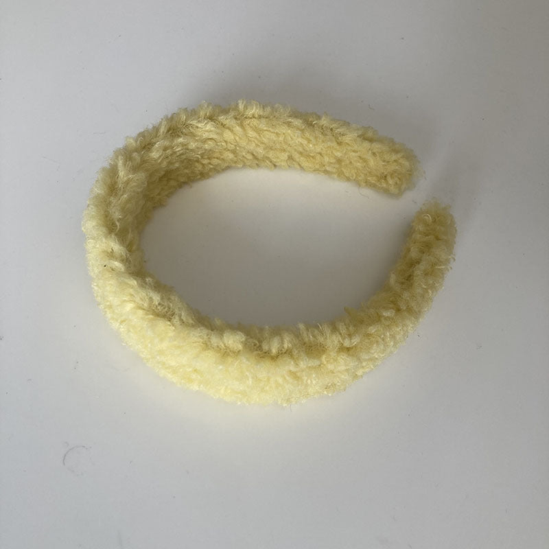 Plush headband hair clip - Korvel