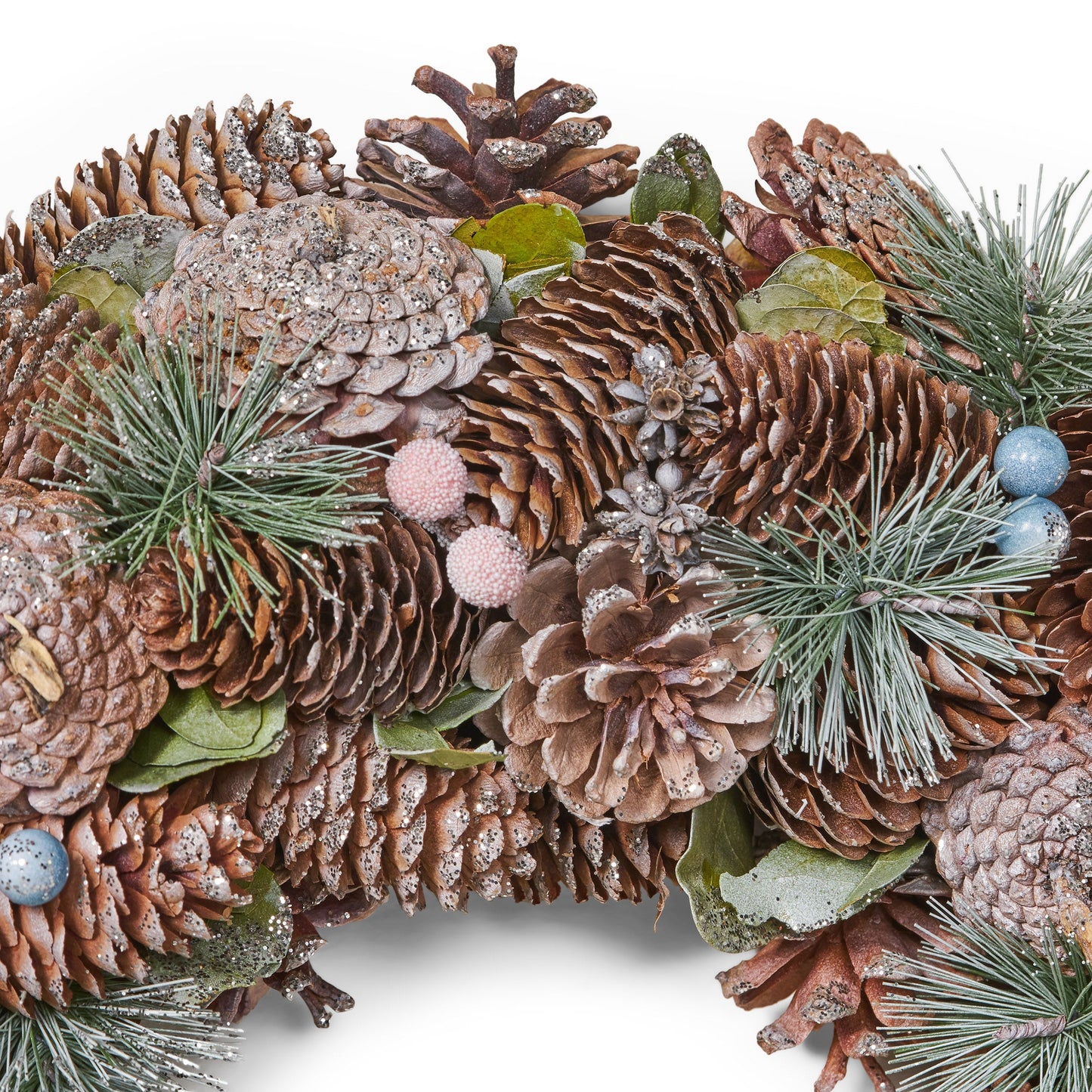 18.5'' PINE CONE WREATH - Korvel