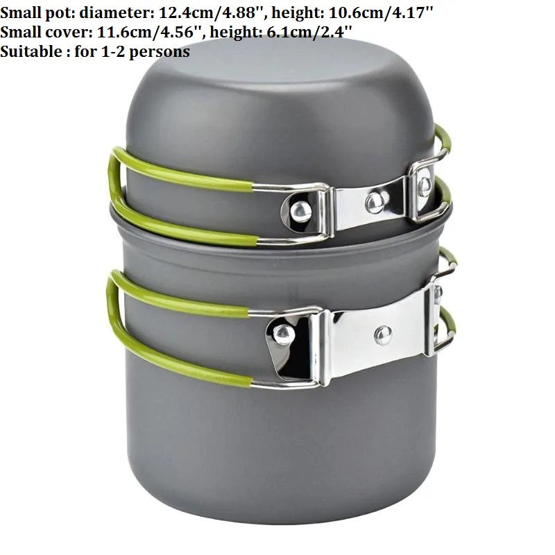 Premium Outdoor Camping Cookware Set