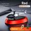 Solar Rotating Helicopter Aromatherapy Car Ornaments Car Air Freshener Alloy + ABS Wooden Aromatherapy Machine - Korvel