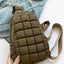 Quilted Nylon Crossbody  Bag - Korvel