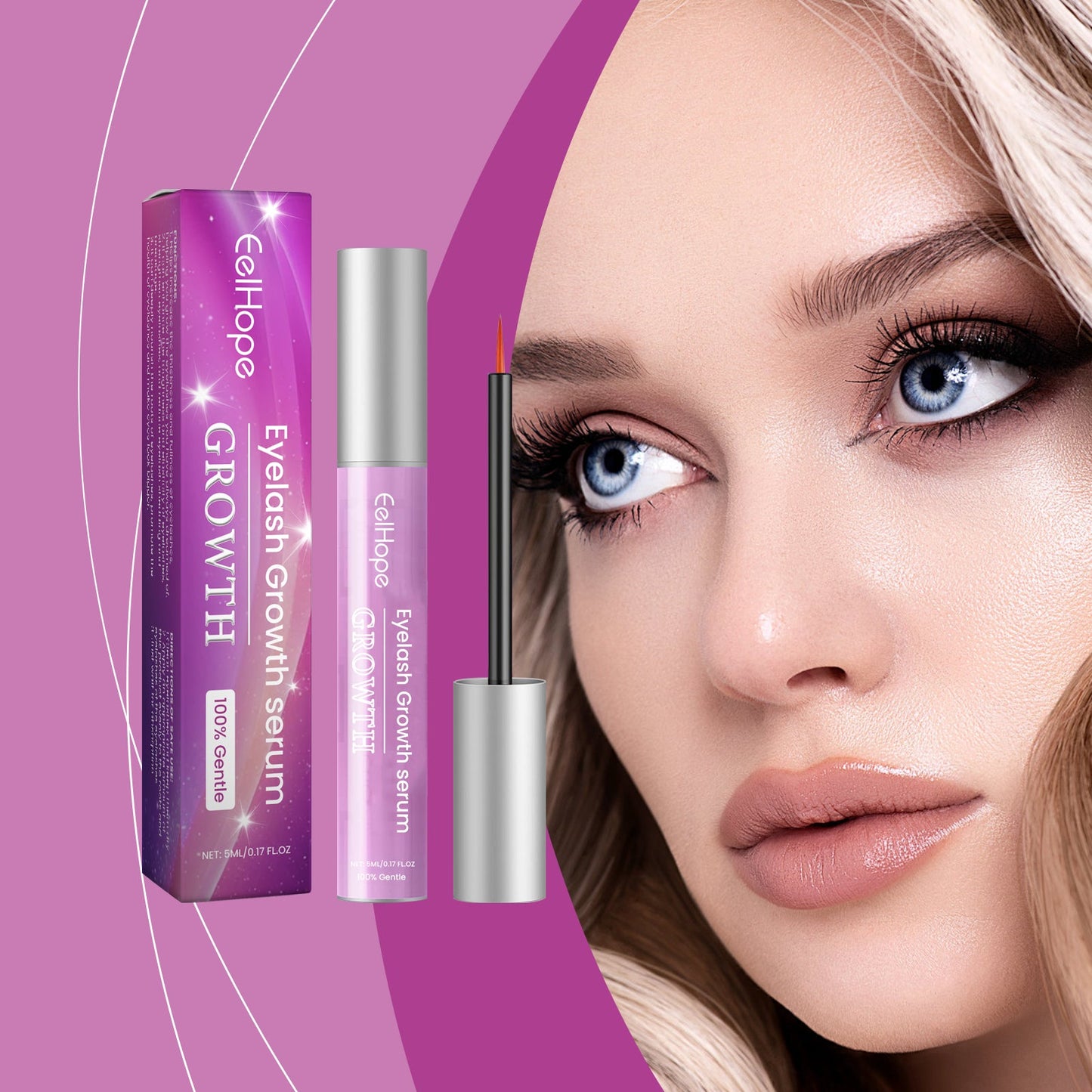 Nourishing Mascara for Naturally Curled, Smudge-Resistant Lashes
