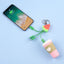 Summer cartoon charging cable refreshing fruit watermelon smiling face keychain data cable creative mobile fast charging cable - Korvel