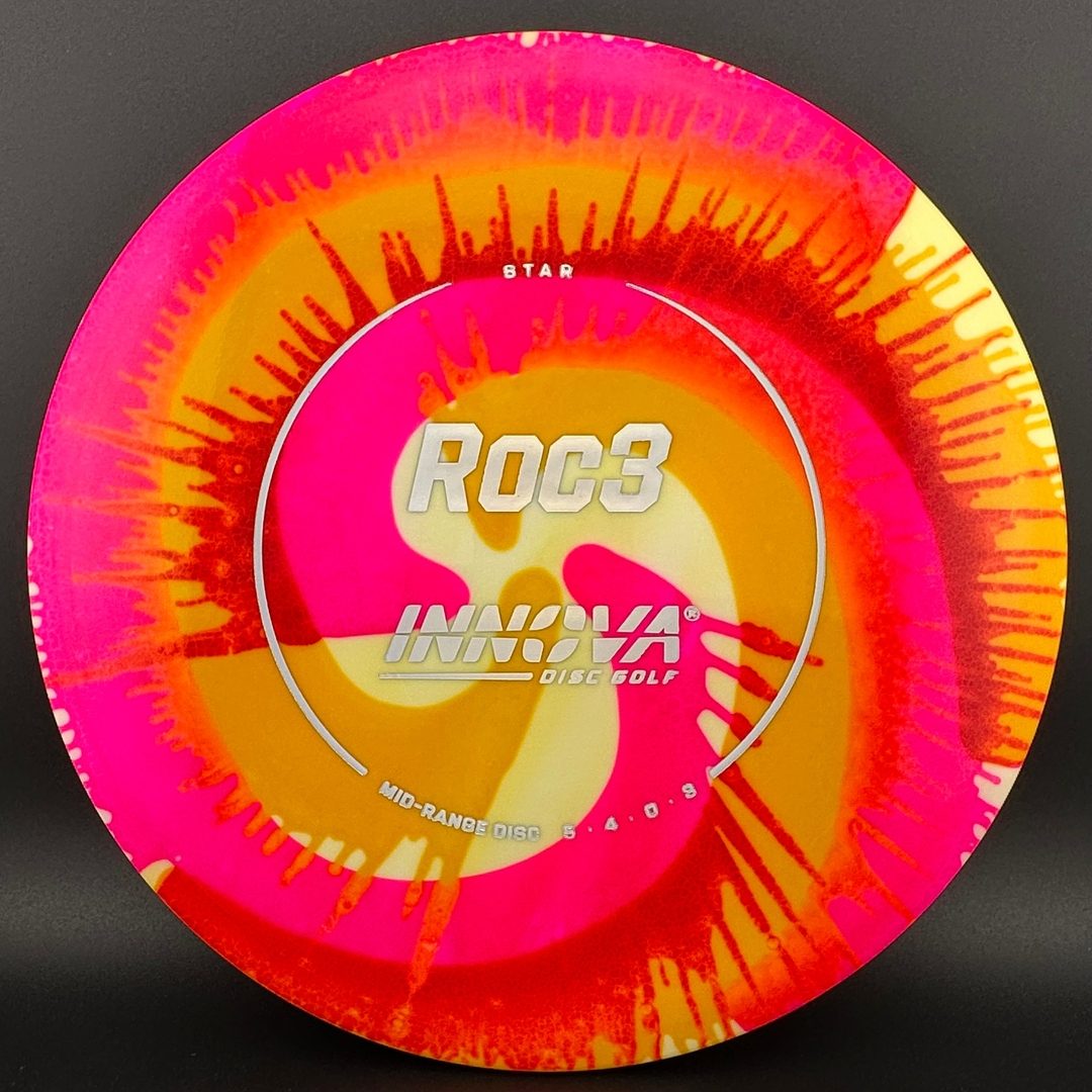 Star I-Dye Roc3 Disc Golf Disc
