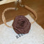 Collar con Hebilla de Aleación Rosa 3D