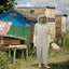 1 Set of Professional Ventilated Full - Body Beekeeping Suit with Gloves - Korvel