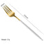 Premium Stainless Steel Cutlery Set with Gold Spray Finish