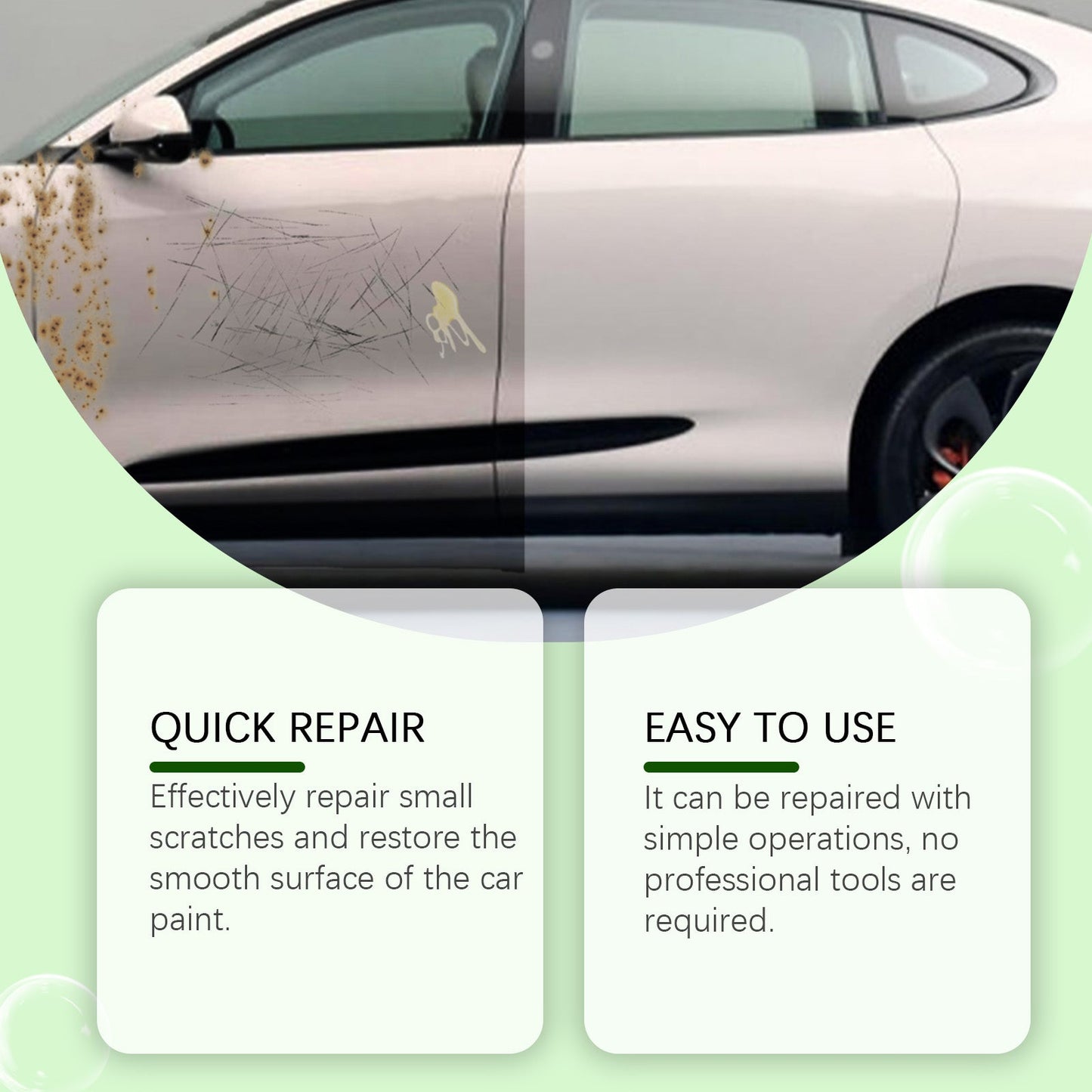 Car Scratch Repair Lotion for Surface Restoration