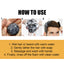 Premium Black Soap Shampoo for Strong, Shiny Hair