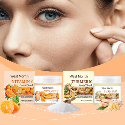 Facial Scrub Gently Cleanses Facial Skin, Exfoliates, Moisturizes, Moisturizes And Brightened - Korvel