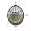 Premium Hanging Basket Chair - Brown - Stand Not Included