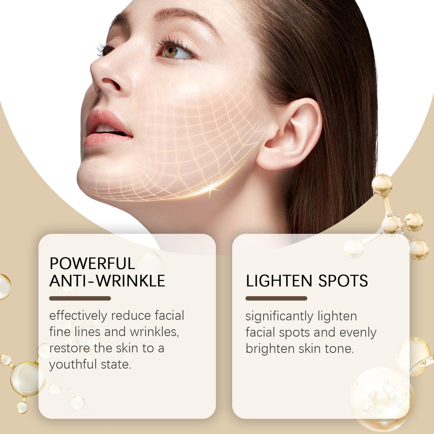 Facial Skin Care Gift Box, Moisturizing And Moisturizing Face And Eye Skin Rejuvenation Care And Lotion Set - Korvel