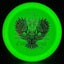 Glow Construct - Disque de Golf Disc Owl Stamp