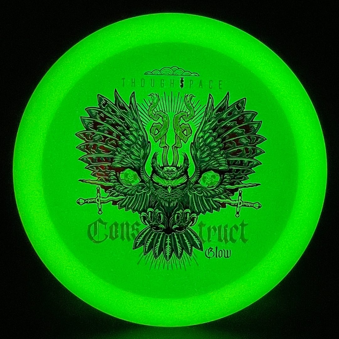 Glow Construct - Disque de Golf Disc Owl Stamp