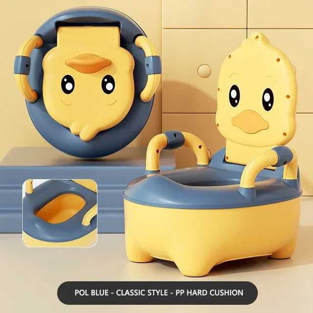 Orinal de Viaje Portátil para Niños - Diseño de Pato Lindos