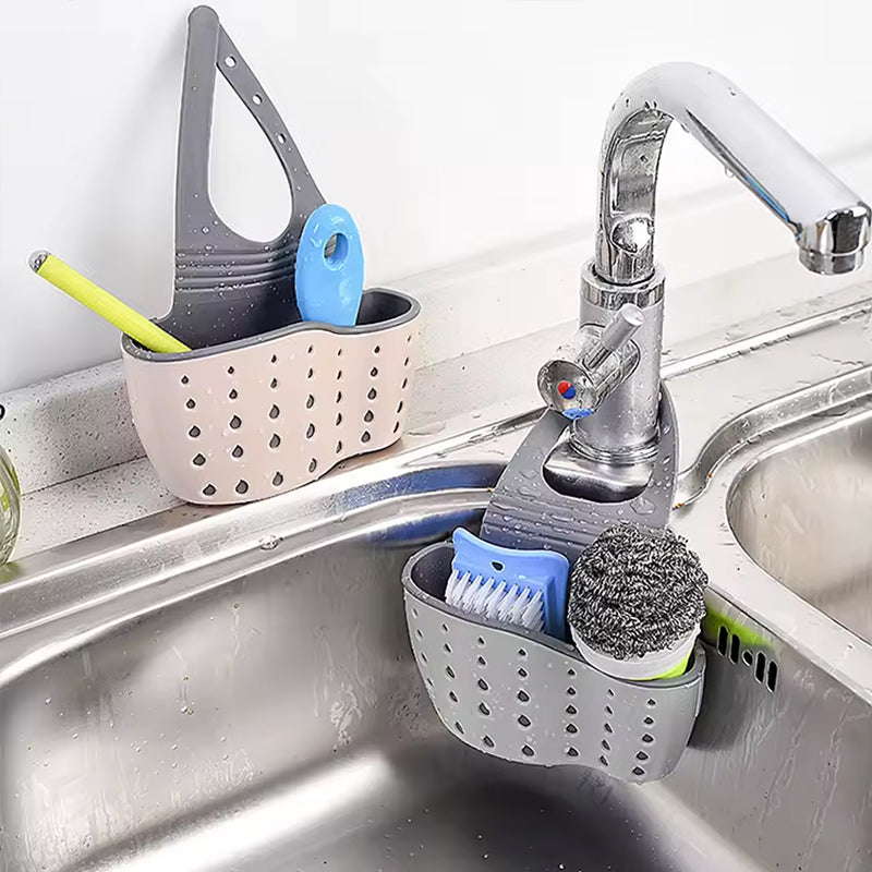 Multi-Functional Kitchen Sink Drainer Organizer