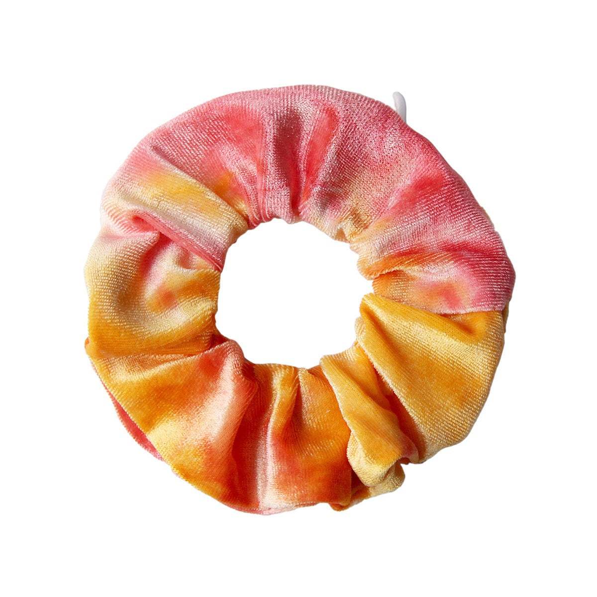 Tie dye velvet zipper large intestine loop - Korvel
