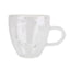180ml/240ml Heart Love Shaped Tea Beer Mug Juice Cup Coffee Cups Mug Gift Double Layer Glass Mug Heat-Resisting Drinkware - Korvel