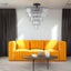 Black large crystal chandelier, modern style chandelier, dining room, living room, bedroom - Korvel
