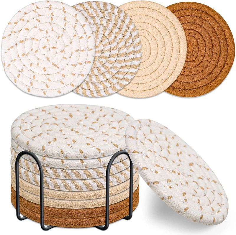 Hand-Woven Cotton Placemats for Elegant Dining