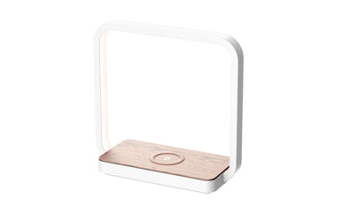 Wireless charging desk lamp dormitory bedroom bedside lamp touch three level dimming - Korvel