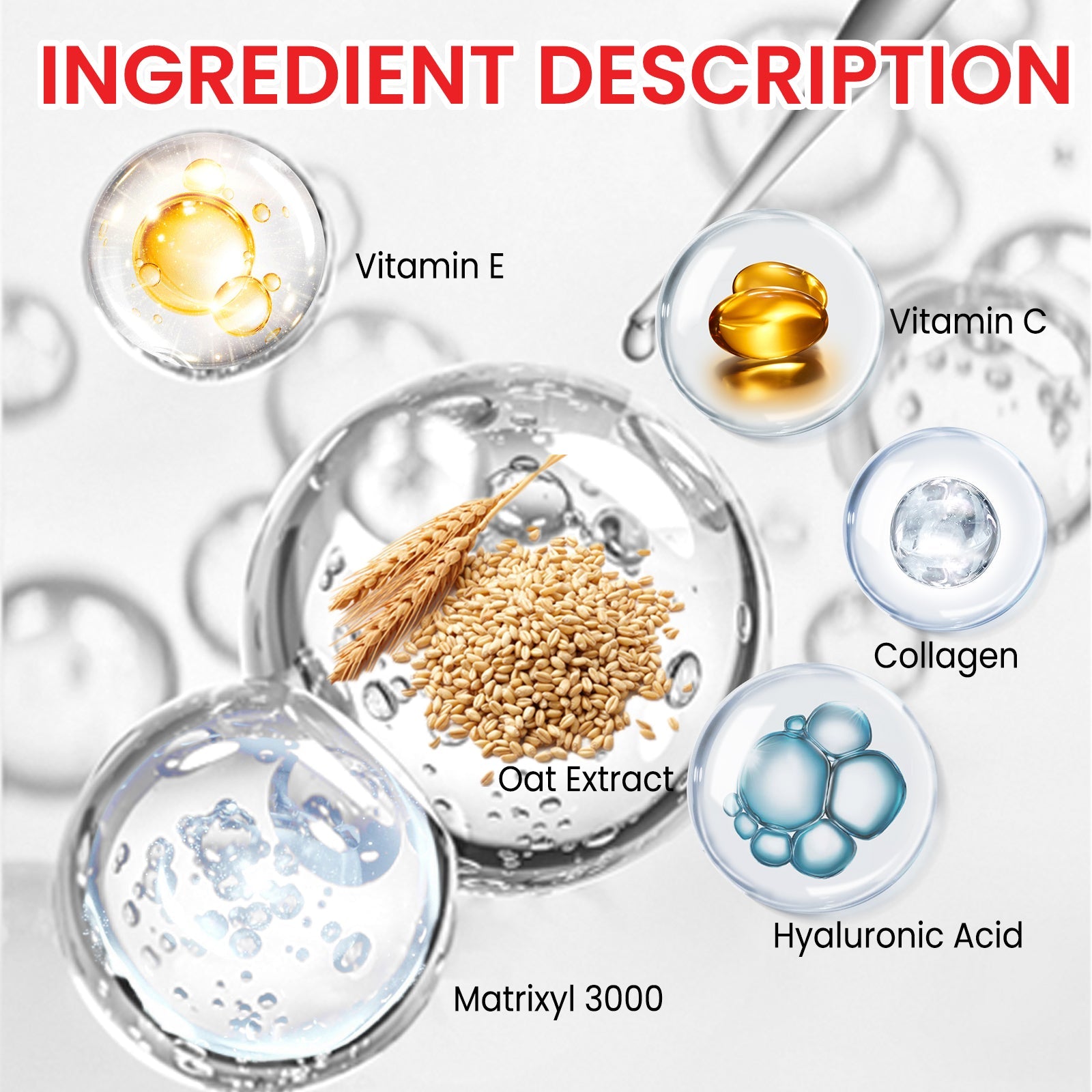 Face Anti-Wrinkle Essence, Firming Skin Lightening Lines And Anti-Aging Collagen Moisturizing Essence - Korvel