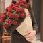 60cm New Creative Rose Bouquet Blanket (Finished), Crocheted Flower Bouquet Gift for Girlfriend - Korvel