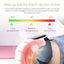 Knee Massager with Heat and Kneading for Pain Relie Rechargeable LED Display Arthritis Massagers Infrared Heated Vibration Tool - Korvel