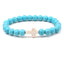 Fashion bead jewelry cross bracelet - Korvel