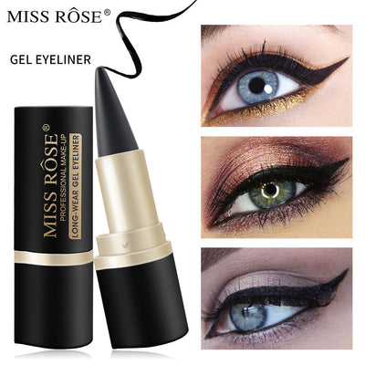 Premium Quick-Dry Waterproof Eyeliner - Rich Black