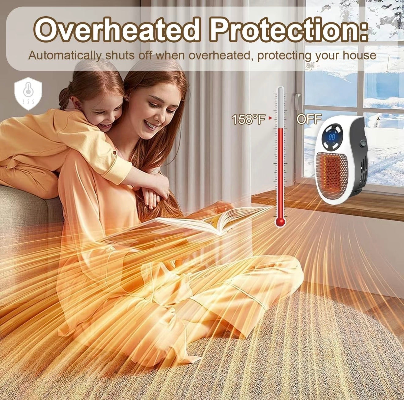 HeatPlug Mini Heater - Compact & Efficient Heating Solution