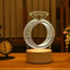 3D LED Night Light - Creative Table Lamp for All Occasions