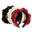 Women's wide brimmed hair accessories with high cranial crest and large intestine folds and hair bands - Korvel