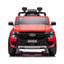 12V children's car remote control, authorized Ford Ranger, 2WD suitable for children aged 3-6. Red - Korvel