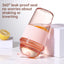 Gobelet à paille Ins-Style de 630ML avec couvercle – Parfait pour toute boisson