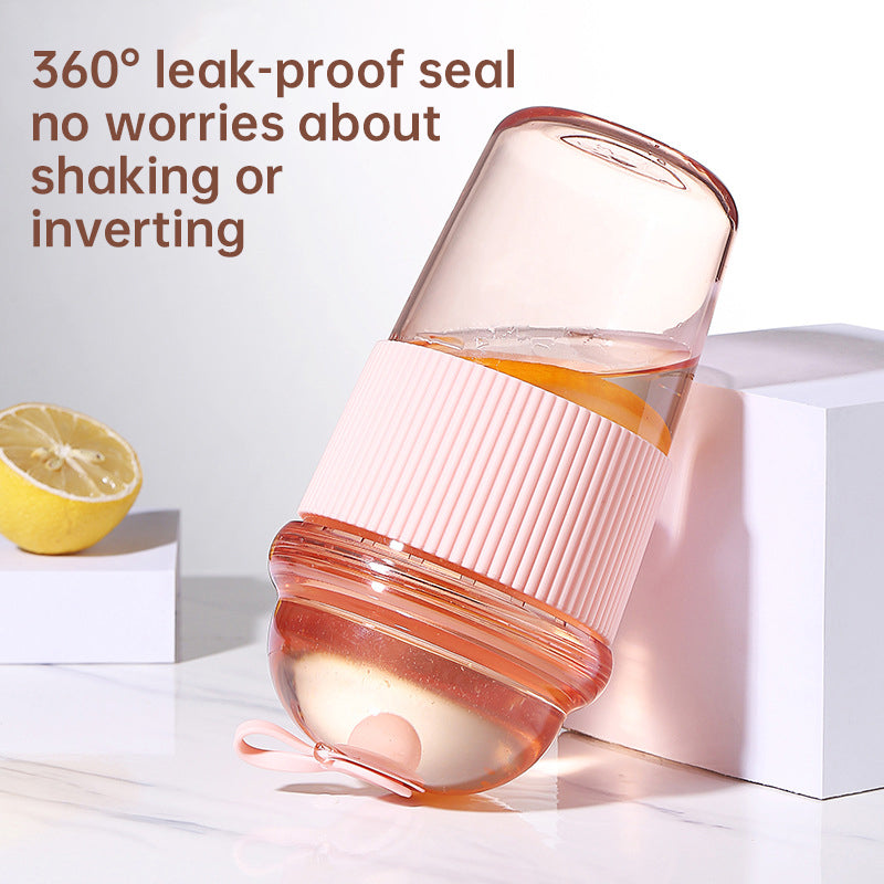 Gobelet à paille Ins-Style de 630ML avec couvercle – Parfait pour toute boisson